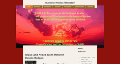 Desktop Screenshot of narrowhodos.com