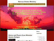 Tablet Screenshot of narrowhodos.com